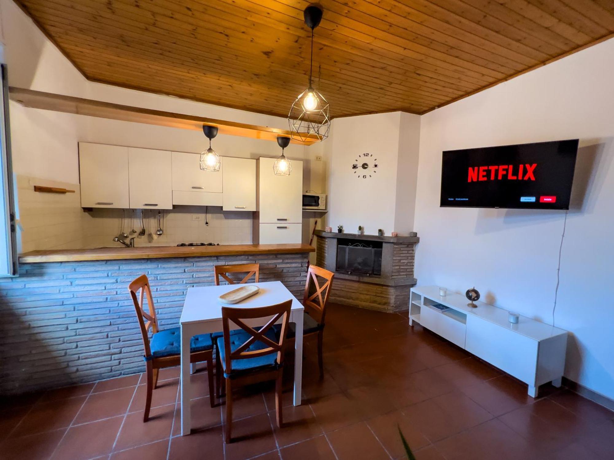 Apt Finestra Sul Castello, Vista Lago Wi-Fi Gratis Bracciano  Bagian luar foto